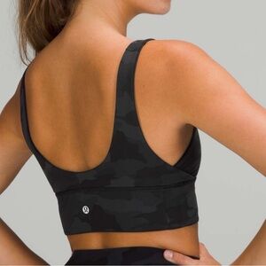 Lululemon Align ‘Reversible’ Sports Bra BLACK 🖤 CAMO Women’s size 4 EUC
